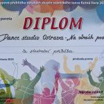 Diplom pro Dance Studio Ostrava "Na vlnách podivna" za ztvárnění příběhu.